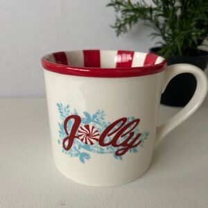 Starbucks Jolly Mug - Red and White (2007)